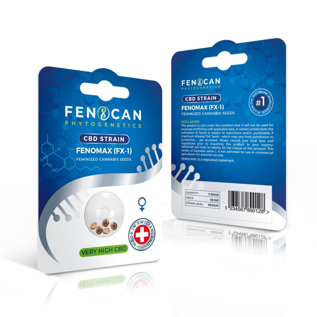 Fenomax CBD feminised hemp seeds