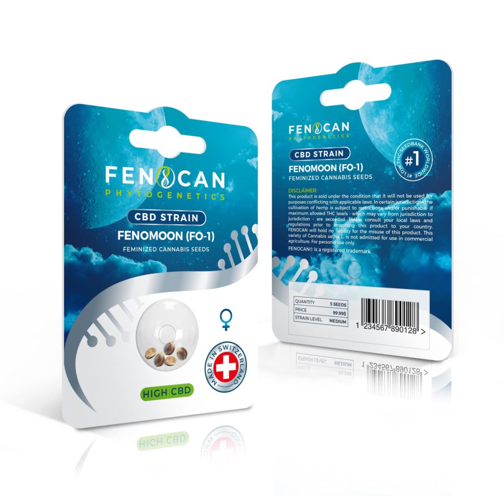 Semi di canapa femminizzati Fenomoon CBD