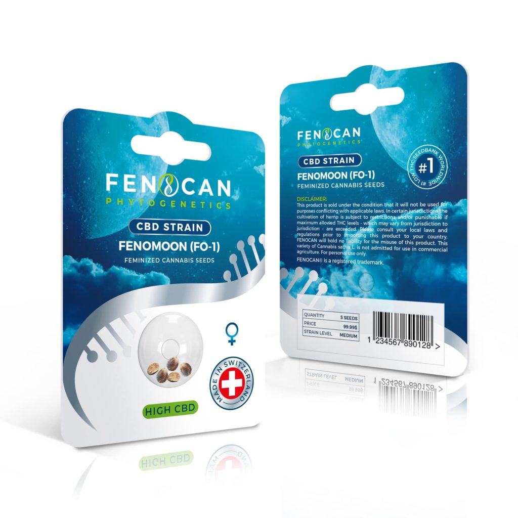 Semi di canapa femminizzati Fenomoon CBD
