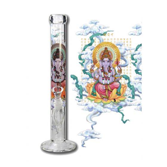 Bang en verre Ganesha Rising - 45cm