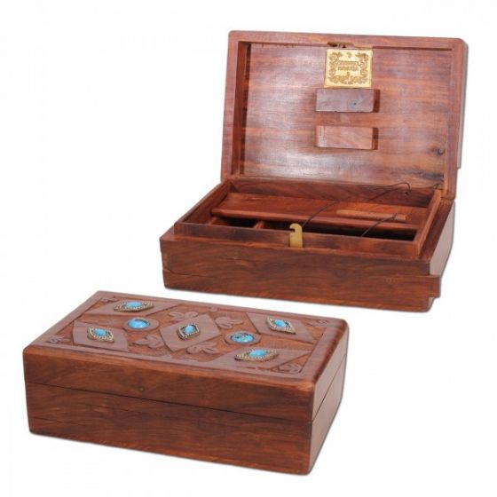 Pietra Kavatza, scatola di legno con serratura segreta
