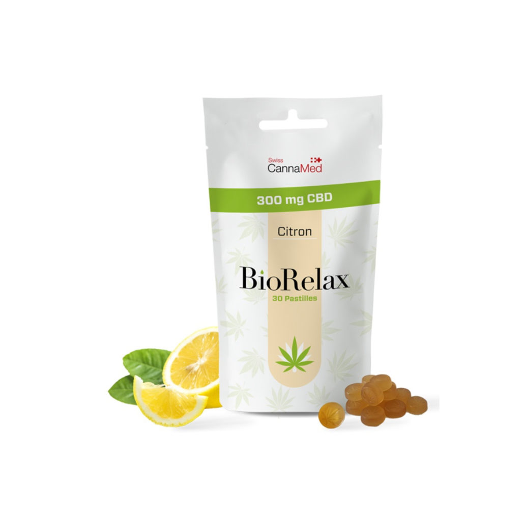 BioRelax CBD Senza Zucchero Limone 300mg CBD