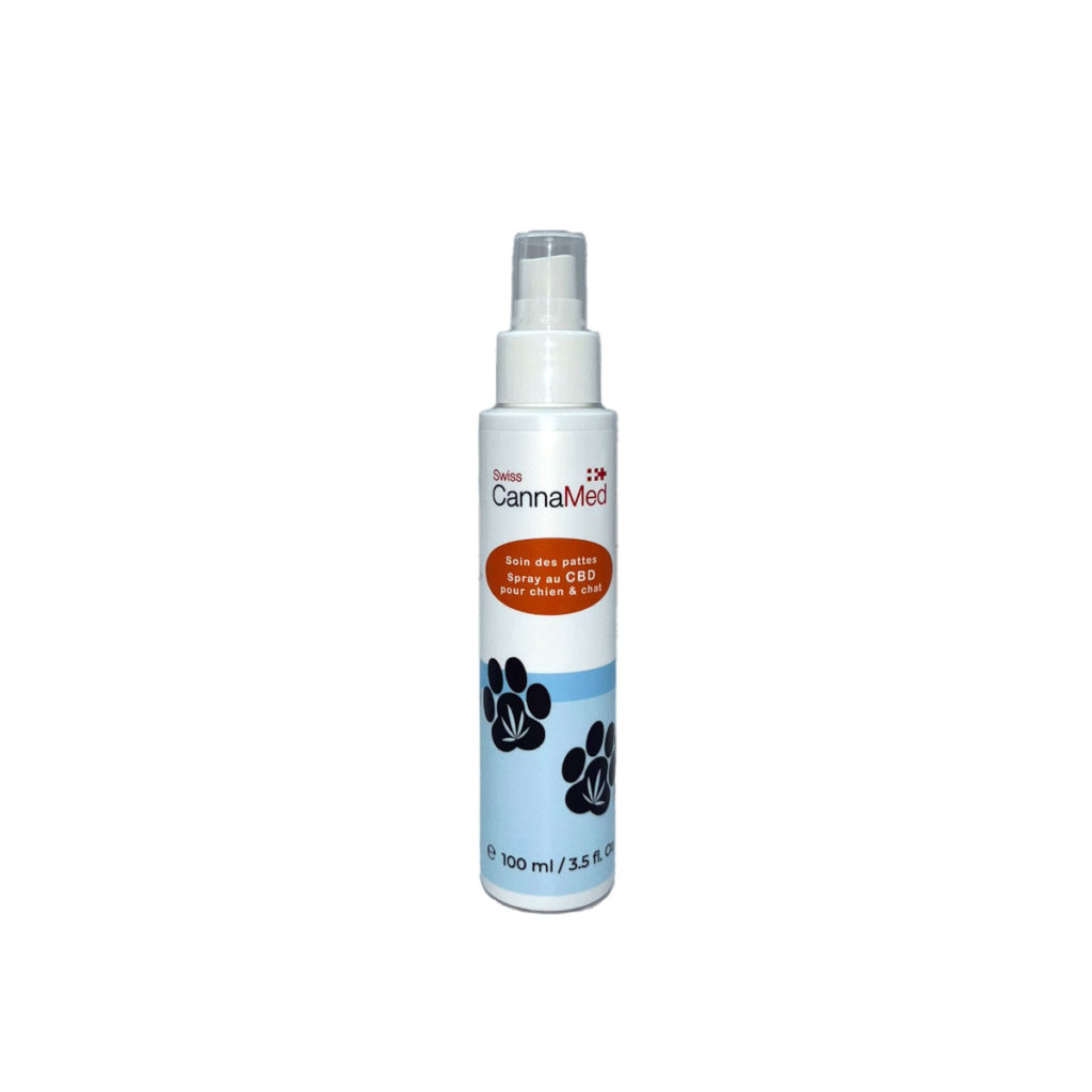 CBD paw spray for dogs and cats